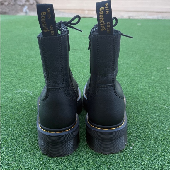 Dr. Martens Black Platform Combat Boots Jadon III size 8/9 EU size 41 - Picture 4 of 7